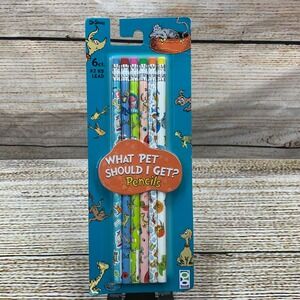 Dr. Seuss‎ What Pet Should I Get? Pencils 6-Count #2 HB Lead NEW